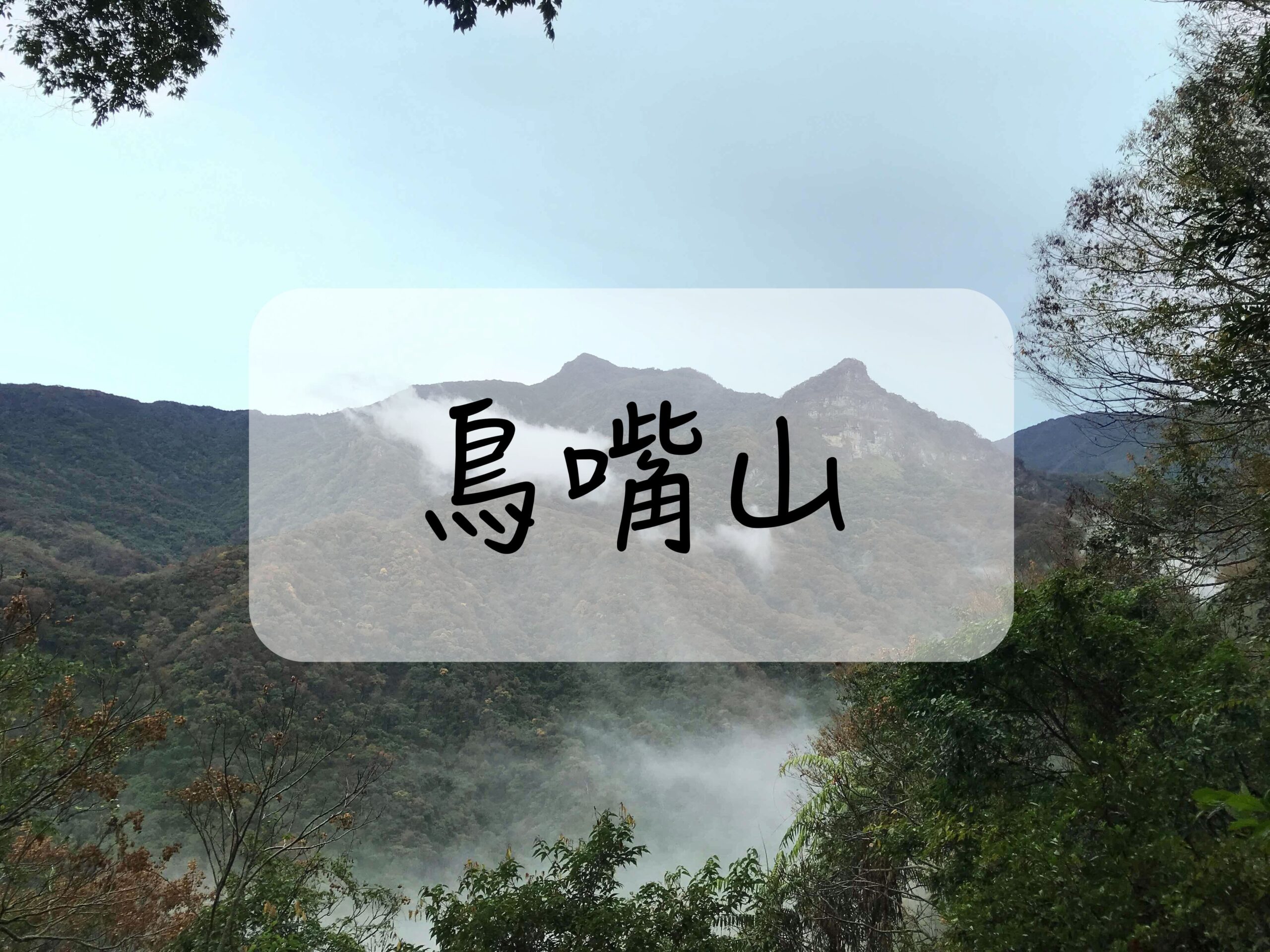 [登山｜苗栗] 鳥嘴山~水雲三星中的鳳凰